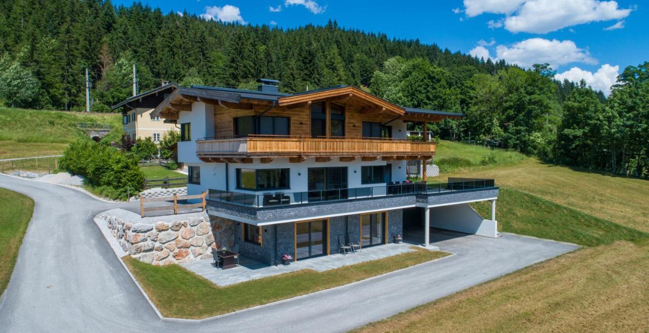 Ferienwohnung App. MOUNTAIN VIEW Fieberbrunn Exterior foto